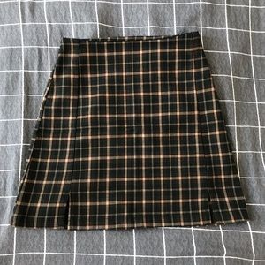Brandy Melville plaid skirt